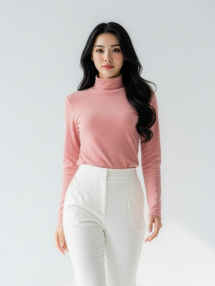 Áo giữ nhiệt WarmMax lông cừu cổ lọ