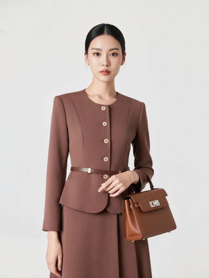 Áo vest tuytxi 2 lớp cổ tròn