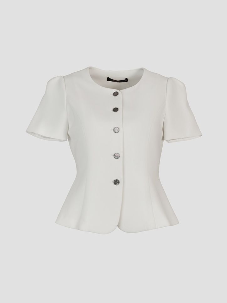 Áo Vest Tuytxi dây lưng rời cổ tròn