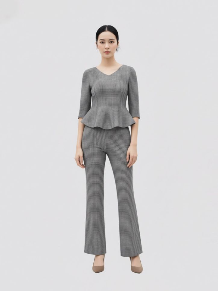 Quần ống vẩy tuytxi cạp rời