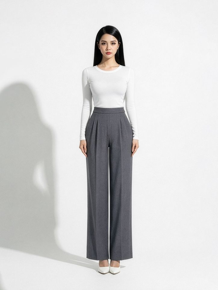 Quần ống suông tuytxi