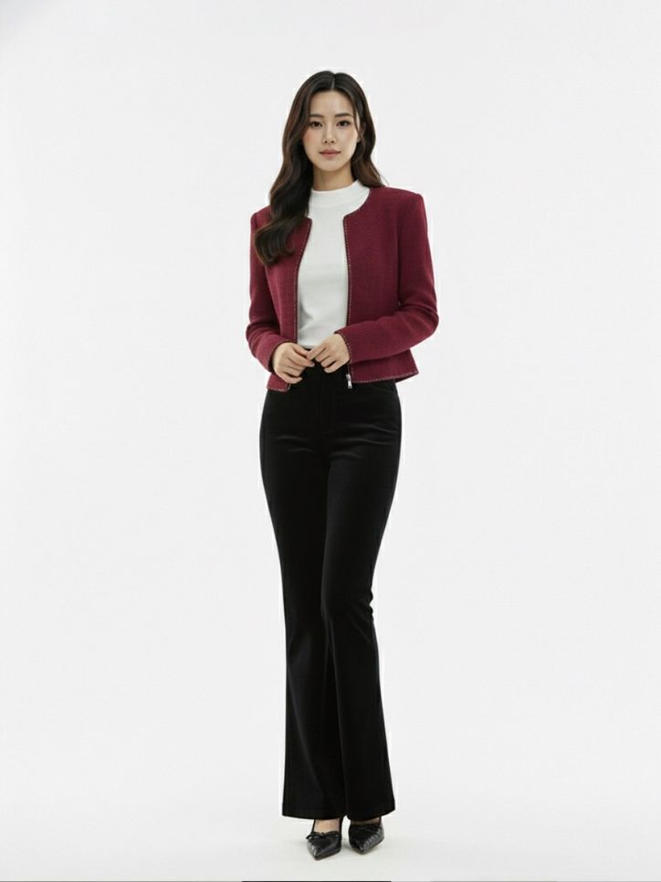 Quần ống vẩy dáng dài