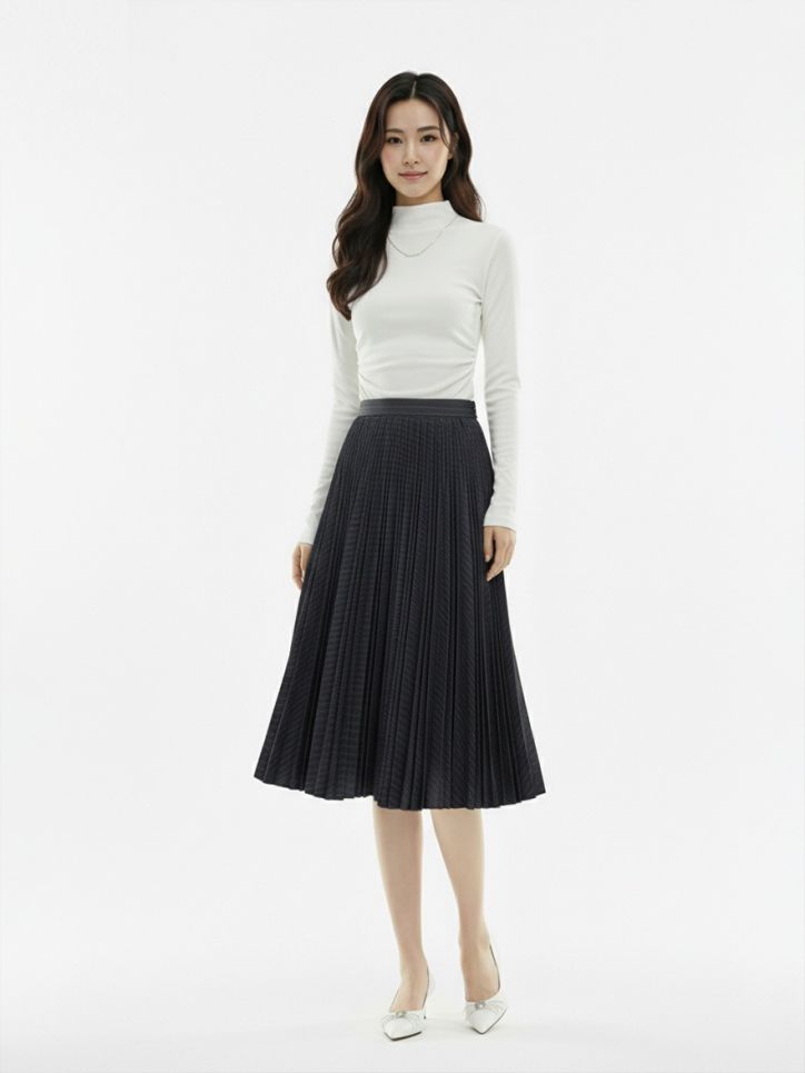 Chân váy dáng vừa