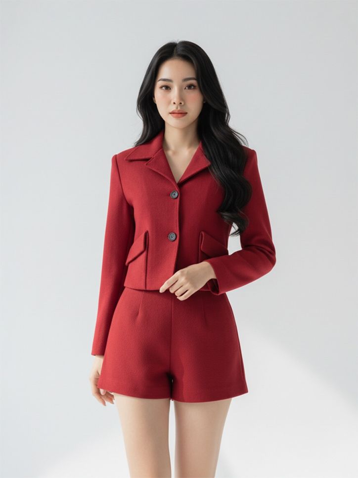 Áo Vest nữ dáng lửng