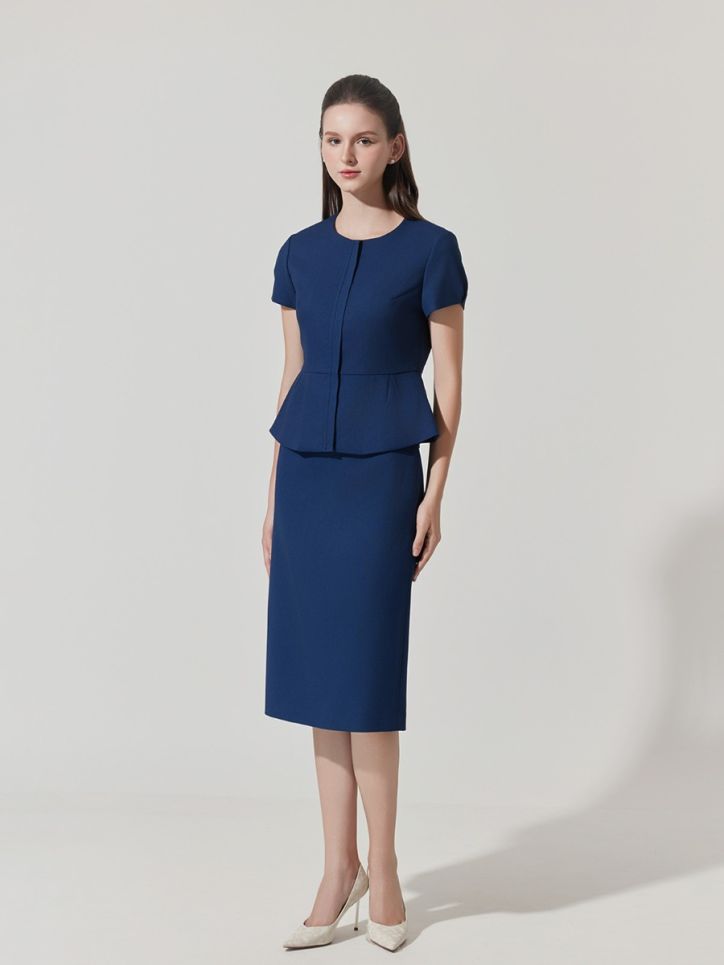 Chân váy thô cạp liền